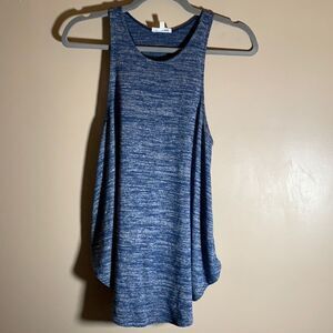 Wilfred Free Heathered Blue Tank Top